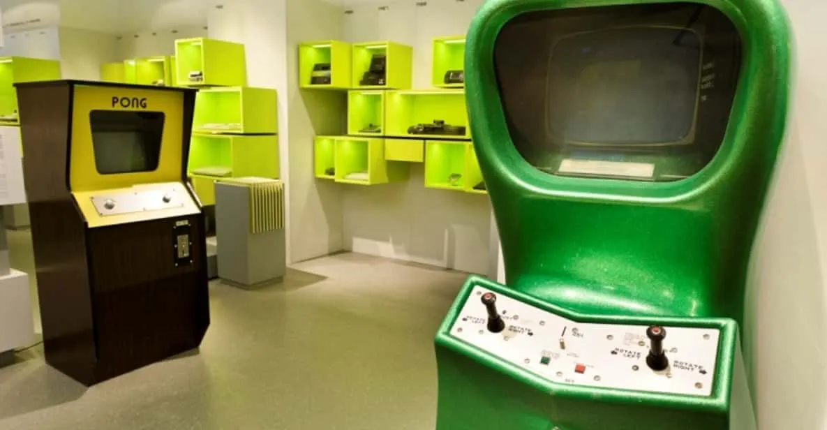 Playable arcade machines at the Computer Games Museum in Berlin, Germany