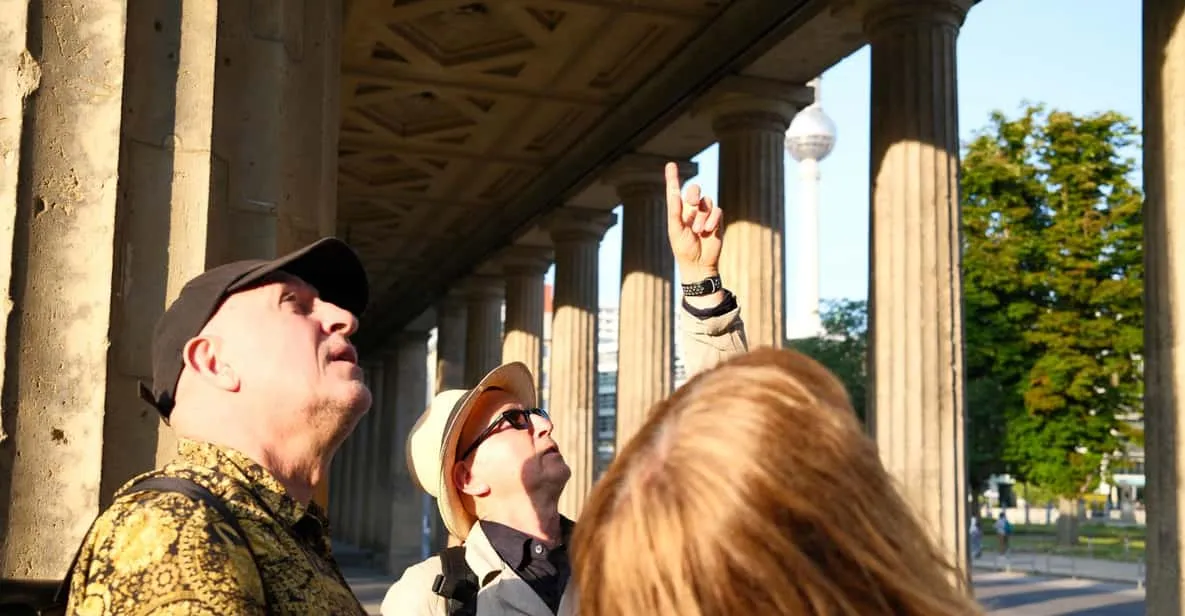 A walking tour beside the Spree on Museum Island, home to the most famous museums in Berlin, Germany