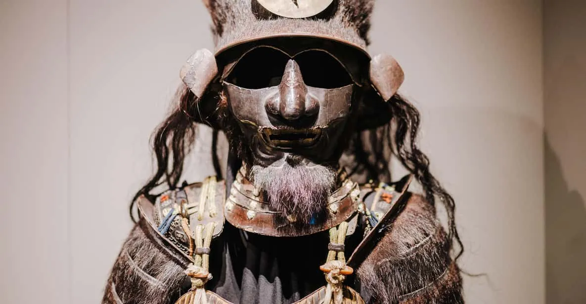 Samurai armour on display at the Samurai Museum in Berlin, Germany